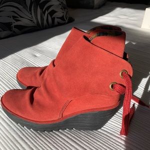 Fly London Booties. Worn once !